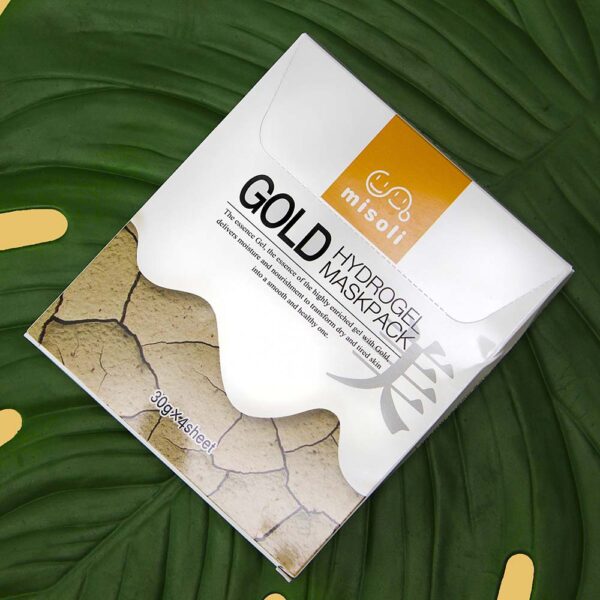 Misoli Gold Hydrogel Kasvonaamiot (4kpl)